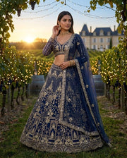 Women’s Premium Soft Net Lehenga Choli Set