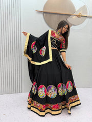Women’s Lengha choli with Dupatta, Traditional Indian Ethnic Wear