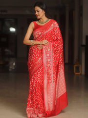 Design and Rich Zari Border, Elegant Indian Traditional Saree for Wedding, Festival & Party Wear