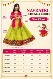 Traditional Indian Lehenga Choli Set with Green Flared Lehenga Skirt, Pink Printed Jacket Top