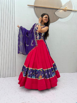 Women’s Lehenga Choli with Dupatta, Traditional Indian Ethnic Wear