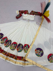 Women’s Lengha choli with Dupatta, Traditional Indian Ethnic Wear