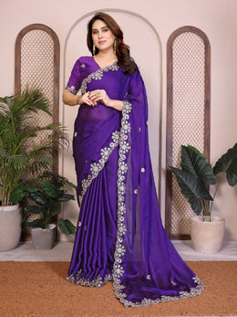 Indian Traditional Saree with Matching Blouse