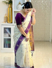 Indian Saree with Matching Blouse for Wedding, Festival, Party & Traditional Wear