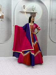 Women’s Lehenga Choli Set with Dupatta, Traditional Ethnic Flared Choli