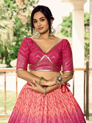 Women’s Sequin Embroidered Lehenga Choli Set with Net Dupatta, Silver Zari Work A-Line Ethnic Indian Traditional Party Wear Outfit (Copy) (Copy) (Copy)