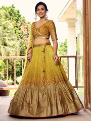 Women’s Sequin Embroidered Lehenga Choli Set with Net Dupatta, Silver Zari Work A-Line Ethnic Indian Traditional Party Wear Outfit (Copy) (Copy) (Copy)