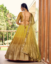 Women’s Sequin Embroidered Lehenga Choli Set with Net Dupatta, Silver Zari Work A-Line Ethnic Indian Traditional Party Wear Outfit (Copy) (Copy) (Copy)