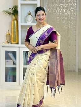 Indian Saree with Matching Blouse for Wedding, Festival, Party & Traditional Wear