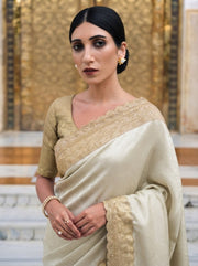 Pastel Pink Kanjivaram Silk Saree – Gold Zari Embroidered Wedding & Bridal Saree