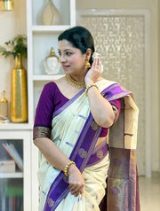 Indian Saree with Matching Blouse for Wedding, Festival, Party & Traditional Wear