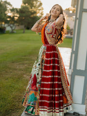 Women’s Heavy Muslin Cotton Printed Navratri Chaniya Choli