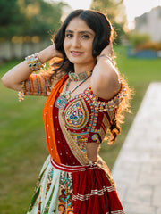 Women’s Heavy Muslin Cotton Printed Navratri Chaniya Choli