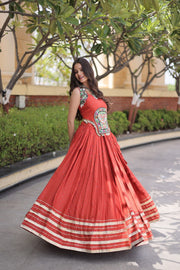 Women’s Embroidered Rayon Lehenga Choli Set,Traditional Indian Ethnic Wear