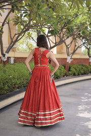 Women’s Embroidered Rayon Lehenga Choli Set,Traditional Indian Ethnic Wear