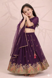 Girls Treditional Lehenga Choli Set with Dupatta