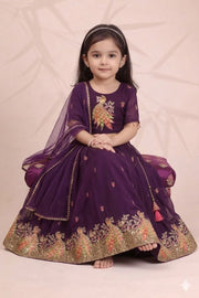 Girls Treditional Lehenga Choli Set with Dupatta