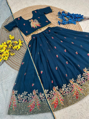 Girls Treditional Lehenga Choli Set with Dupatta