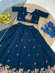 Girls Treditional Lehenga Choli Set with Dupatta
