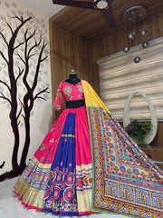 Women’s Heavy printed lehenga choli in heavy muslin cotton