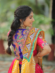 Women’s Heavy printed lehenga choli in heavy muslin cotton