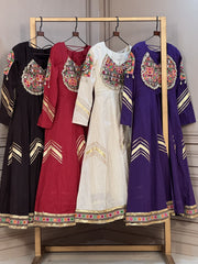 Women’s Ethnic Embroidered Lehenga Choli Set