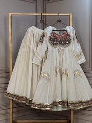 Women’s Ethnic Embroidered Lehenga Choli Set