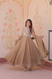 Women’s Designer Embroidered Anarkali Suit Set