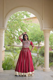 Women’s Designer Embroidered Lehenga Choli Set with Traditional Indian Ethnic Wear