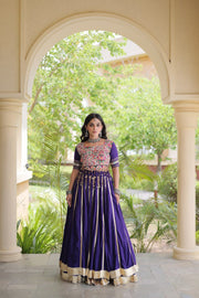 Women’s Designer Embroidered Lehenga Choli Set with Traditional Indian Ethnic Wear