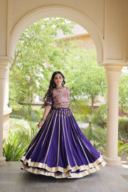 Women’s Designer Embroidered Lehenga Choli Set with Traditional Indian Ethnic Wear