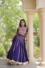 Women’s Designer Embroidered Lehenga Choli Set with Traditional Indian Ethnic Wear