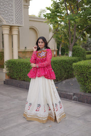 Women’s Lehenga Choli Set with Kutchi Work, Festive Ethnic Wear