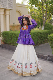 Women’s Lehenga Choli Set with Kutchi Work, Festive Ethnic Wear