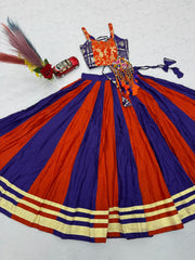 Women’s Lehenga Choli Set,Traditional Indian Ethnic Wear with Embroidered Blouse