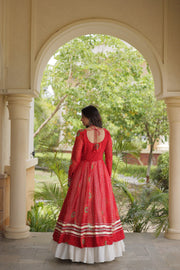 Women’s Kutchi Mirror Work Lehenga Choli With Kurti