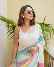 Women’s Indian Saree for Casual, Summer, Festive and Party Wear
