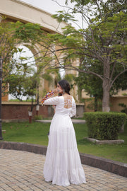 Women’s Kutchi Patchwork Anarkali Gown
