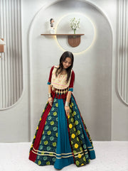 Traditional Indian Lahenga Choli for Navratri, Garba & Festive Occasions