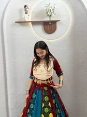 Traditional Indian Lahenga Choli for Navratri, Garba & Festive Occasions