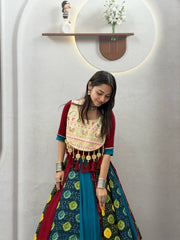 Traditional Indian Lahenga Choli for Navratri, Garba & Festive Occasions