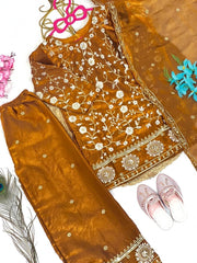 Traditional Ethnic 3-Piece Salwar Suit for Kids