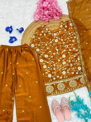 Traditional Ethnic 3-Piece Salwar Suit for Kids