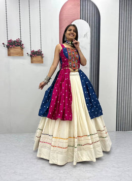 Women’s Printed Choli Flared Ethnic Choli Navratri Garba & Festive Wear
