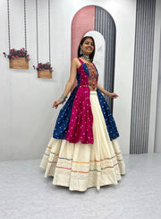 Women’s Printed Choli Flared Ethnic Choli Navratri Garba & Festive Wear