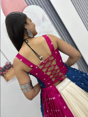 Women’s Printed Choli Flared Ethnic Choli Navratri Garba & Festive Wear