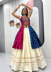 Women’s Printed Choli Flared Ethnic Choli Navratri Garba & Festive Wear