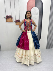 Women’s Printed Choli Flared Ethnic Choli Navratri Garba & Festive Wear