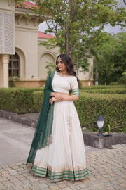 Women’s Anarkali Lehenga Choli with Treditional Dupatta