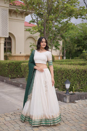Women’s Anarkali Lehenga Choli with Treditional Dupatta